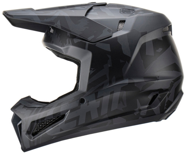 Leatt Kit Moto 3.5 Stealth шлем кроссовый + Velocity 4.5 мотоочки Leatt Kit Moto 3.5 Stealth шлем кроссовый + Velocity 4.5 мотоочки