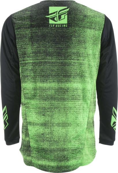 Fly Racing Kinetic Noiz джерси, черно-зеленый