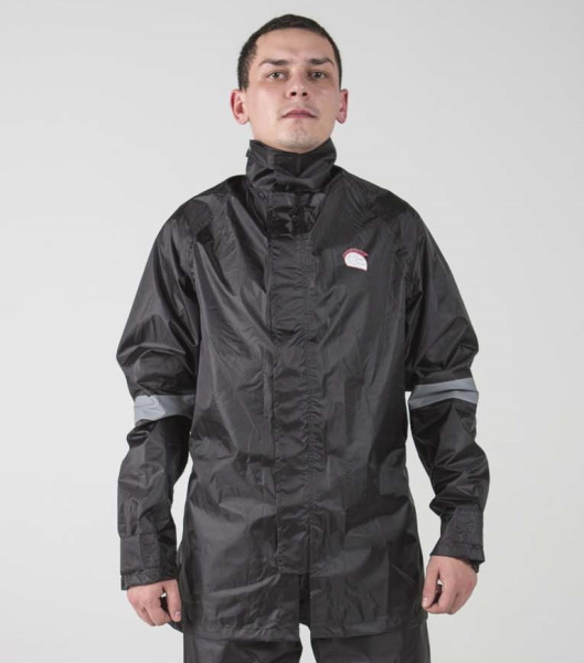 Hyperlook Adventurer дождевик раздельный (куртка), черный Hyperlook Adventurer дождевик раздельный (куртка), черный
