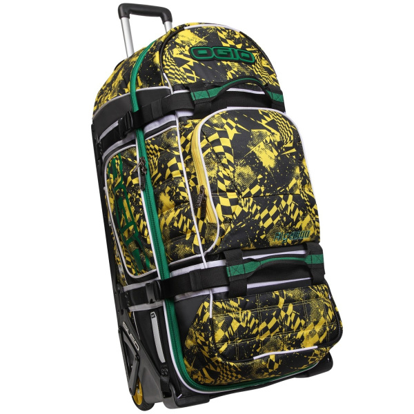 OGIO Rig 9800 сумка на колесах, черно-желто-зеленый OGIO Rig 9800 сумка на колесах, черно-желто-зеленый