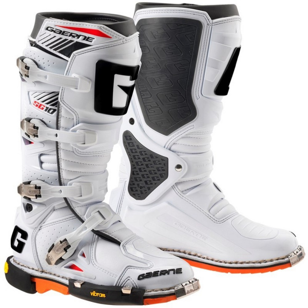 Gaerne SG10 Supermotard мотоботы кроссовые, белый Gaerne SG10 Supermotard мотоботы кроссовые, белый