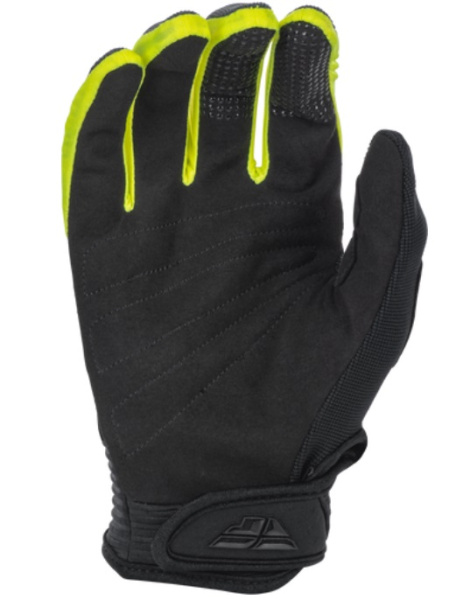 Fly Racing F-16 2022 мотоперчатки, серо-черно-желтый