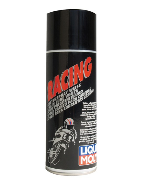 Liqui Moly Racing Kettensprey weiss смазка для мото цепей 0,4л, белый