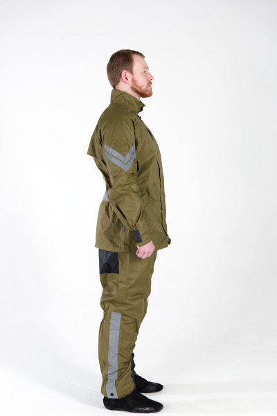 Hyperlook Titan дождевик раздельный (куртка+штаны), хаки