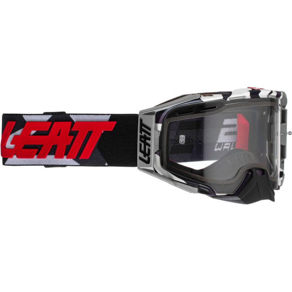 Leatt Velocity 6.5 Enduro Jw22 Grey Clear 83% мотоочки, двойная линза