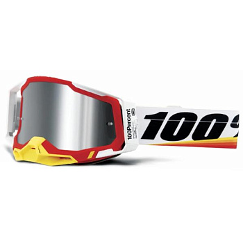 100% Racecraft 2 Arsham Red / Mirror Silver Lens мотоочки