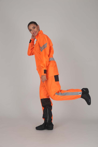 Hyperlook Titan дождевик женский раздельный (куртка+штаны), оранжевый