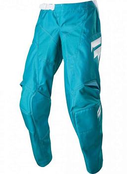 Shift Whit3 Race Green мотоштаны подростковые