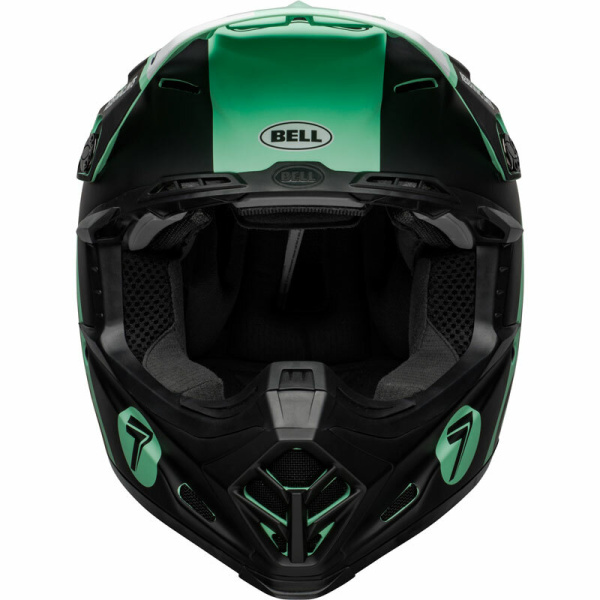 Bell Moto-9 Flex Seven Galaxy Matte Black/Mint/White шлем кроссовый Bell Moto-9 Flex Seven Galaxy Matte Black/Mint/White шлем кроссовый