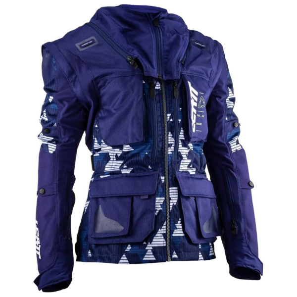 Leatt Moto 5.5 Enduro 2023 Blue мотокуртка эндуро Leatt Moto 5.5 Enduro 2023 Blue мотокуртка эндуро