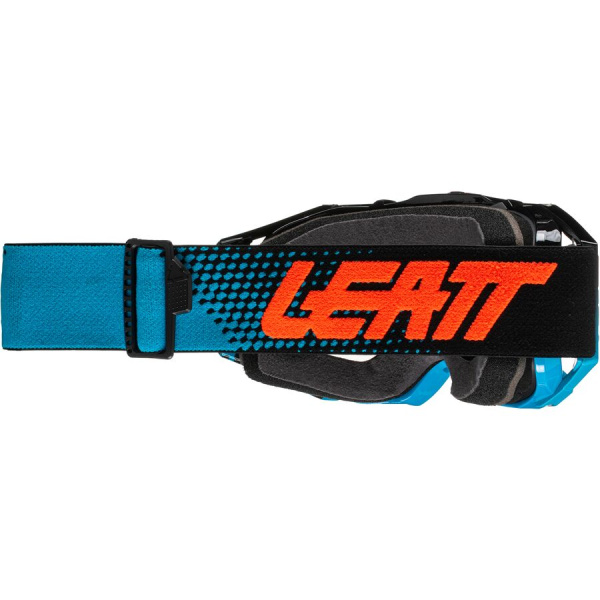 Leatt Velocity 6.5 Neon Bluringe Light Grey 58% мотоочки, двойная линза