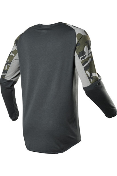 Fox Racing Legion Drirelease Gain джерси, зеленый камуфляж