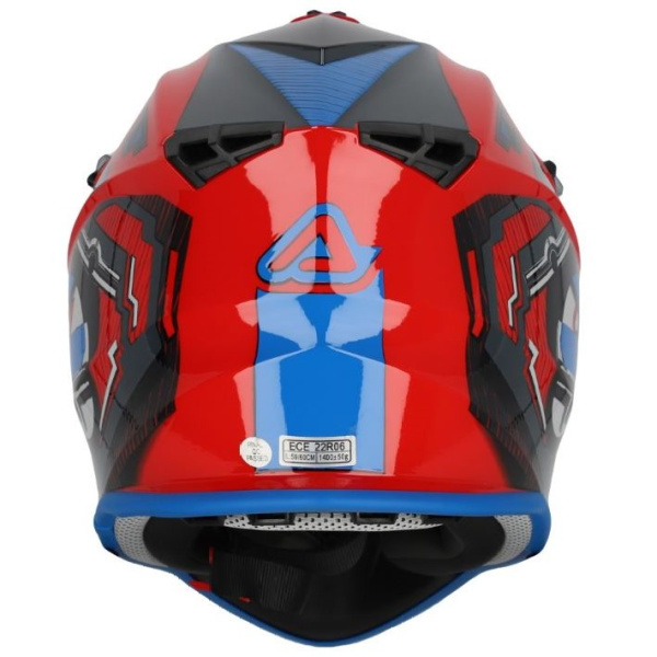 Acerbis Linear 22-06 Red/Blue шлем внедорожный