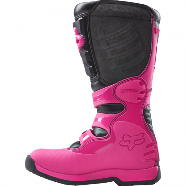 Fox Comp 5 Womens мотоботы женские, черно-розовый Fox Comp 5 Womens мотоботы женские, черно-розовый