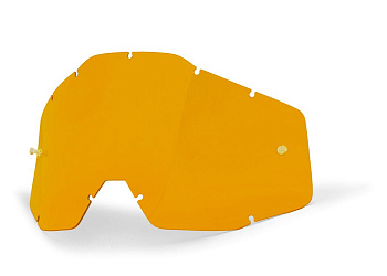 100% Racecraft/Accuri/Strata Persimmon AntiFog линза, светло-оранжевый