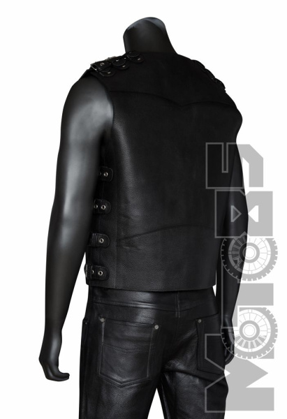 First V705A Жилет мужской без оплетки кожа 2мм