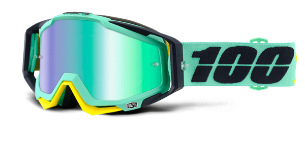 100% Racecraft Kloog Mirror Green Lens мотоочки