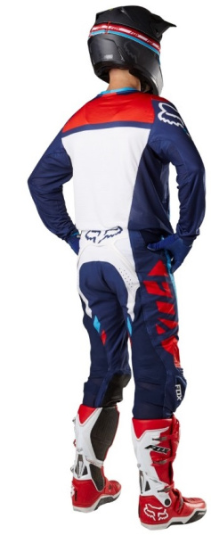 Fox Racing Flexair Seca комплект, темно-синий