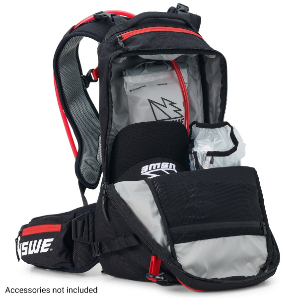 USWE Core 25L Off-Road Daypack, Black/Red рюкзак