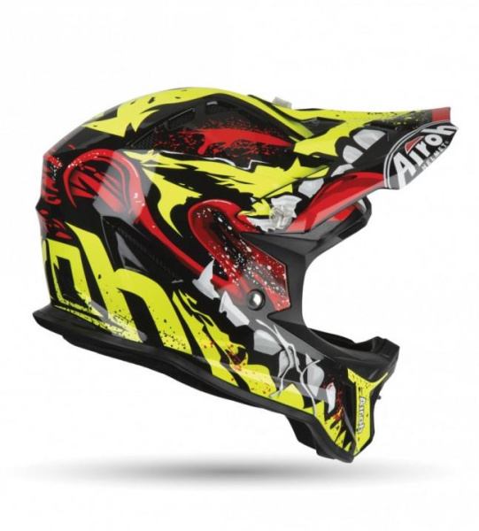 Airoh Archer Grim Gloss шлем кроссовый детский Airoh Archer Grim Gloss шлем кроссовый детский