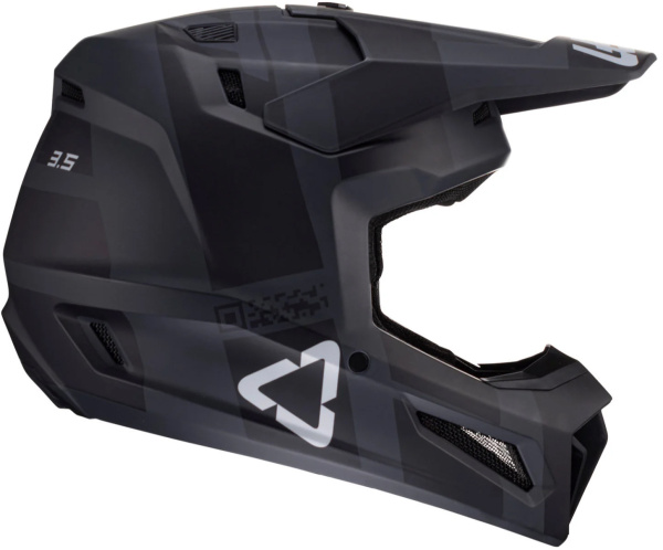 Leatt Kit Moto 3.5 V24 Black шлем кроссовый + Velocity 4.5 мотоочки Leatt Kit Moto 3.5 V24 Black шлем кроссовый + Velocity 4.5 мотоочки