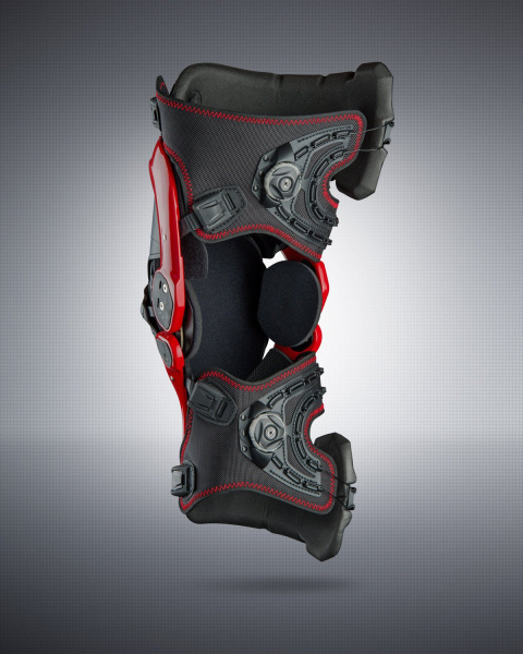 Asterisk Ultra Cell Boa Knee Brace наколенники, черно-красный