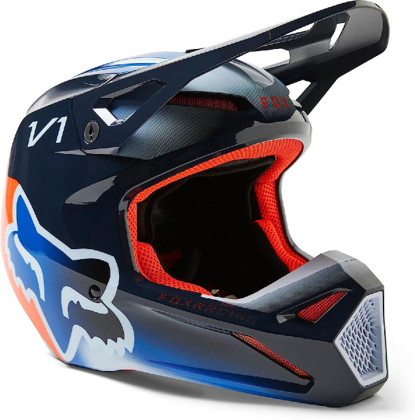 Fox Racing V1 Toxsyk Midnight шлем кроссовый