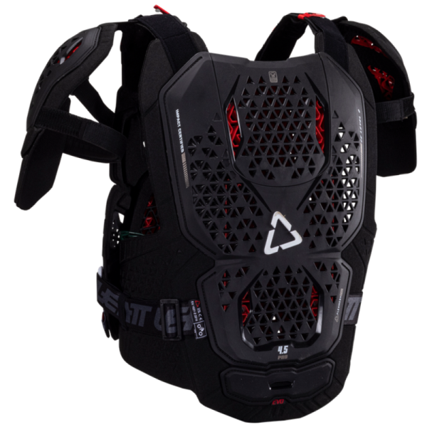 Leatt Chest Protector 4.5 Pro Evo Black панцирь с плечами