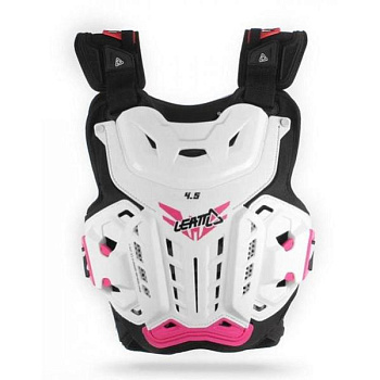 Leatt Chest Protector 4.5 панцирь, бело-розовый