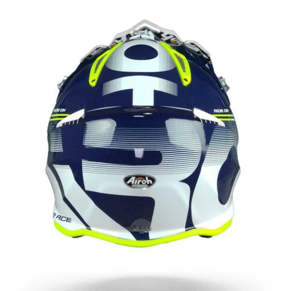 Airoh Aviator Ace Nemesi Blue Gloss шлем внедорожный Airoh Aviator Ace Nemesi Blue Gloss шлем внедорожный