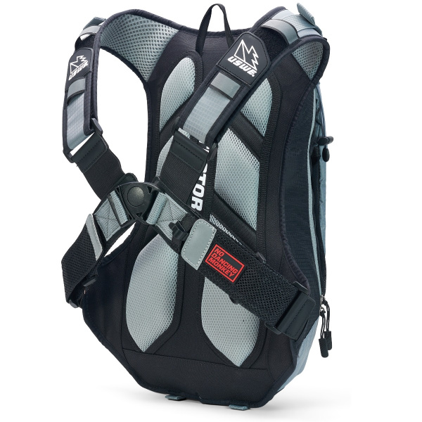 USWE Patriot 15L MTB Protector Pack, Grey/Black рюкзак с защитой спины