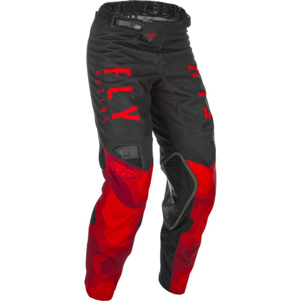 Fly Racing Kinetic K221 2021 мотоштаны, красно-черный Fly Racing Kinetic K221 2021 мотоштаны, красно-черный