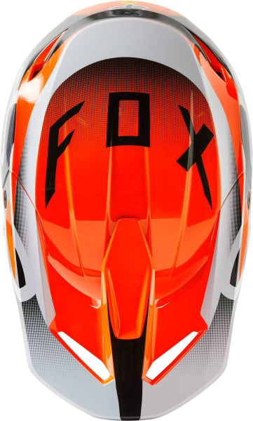 Fox Racing V1 Leed Youth Flow Orange шлем подростковый