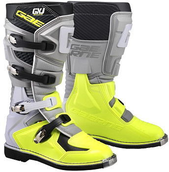 Gaerne GXJ мотоботы кроссовые детские/женские, серо-желтый Gaerne GXJ мотоботы кроссовые детские/женские, серо-желтый