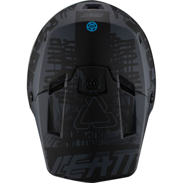 Leatt GPX 3.5 2021 Ghost шлем кроссовый