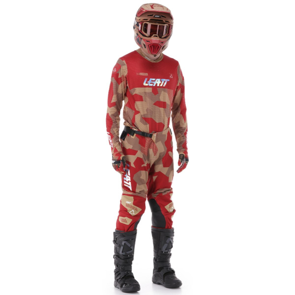 Leatt Moto 5.5 I.K.S / UltraWeld 2024 RubyStone комплект