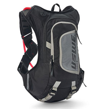USWE Raw 8L Hydration Pack (3L) Race Fit Carbon Black рюкзак-гидропак