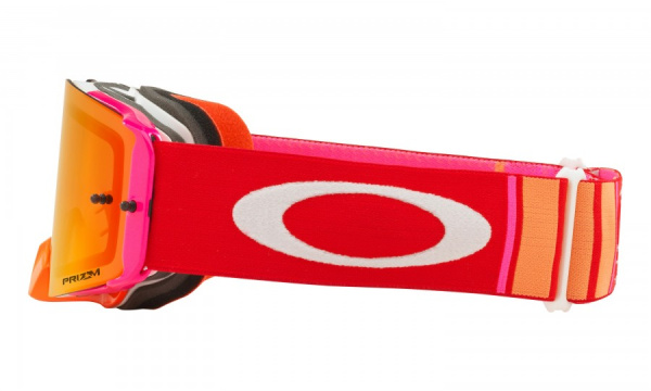 Oakley Front Line Pinned Race Orange Red/Prizm MX Torch Iridium мотоочки (OO7087-19)