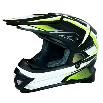 Ataki SC-15 Rift шлем кроссовый детский, желто-черный Ataki SC-15 Rift шлем кроссовый детский, желто-черный