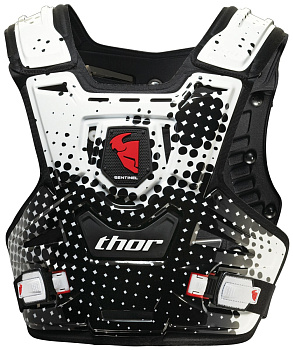 Thor Dot панцирь, черно-белый