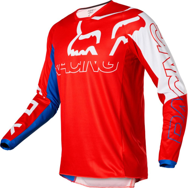 Fox Racing 180 Skew White/Red/Blue джерси