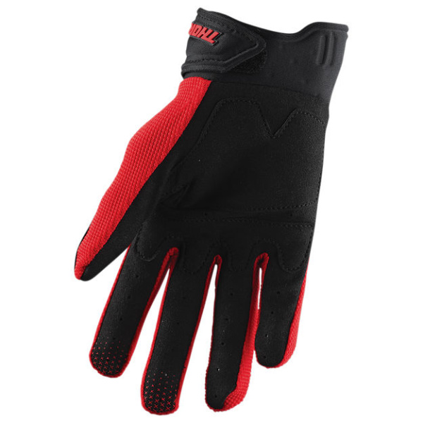 Thor S20 Rebound мотоперчатки, красно-черный
