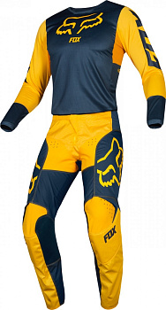 Fox Racing 180 Przm 2019 комплект, желто-темно-синий