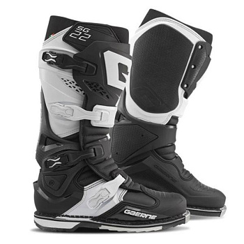 Gaerne SG22 Black/White мотоботы кроссовые