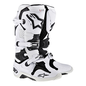 Alpinestars Tech 10 мотоботы кроссовые, белый