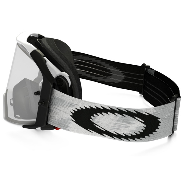 Oakley Airbrake Solid мотоочки белый, прозрачная линза (57-980)