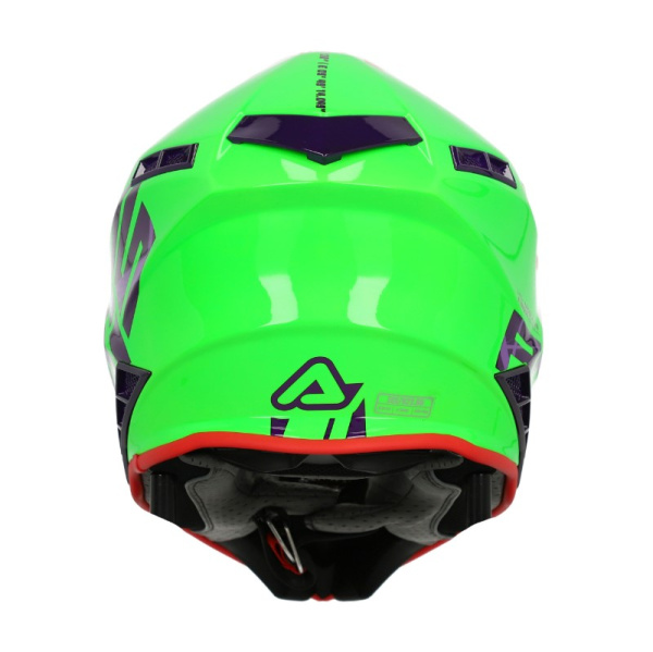 Acerbis X-Track 22-06 Green/White шлем внедорожный