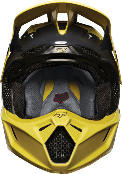 Fox Racing V3 Preest 2018 шлем кроссовый, темно-желтый