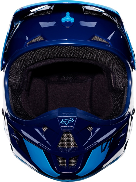 Fox Racing V1 Race 2017 шлем кроссовый, сине-голубой
