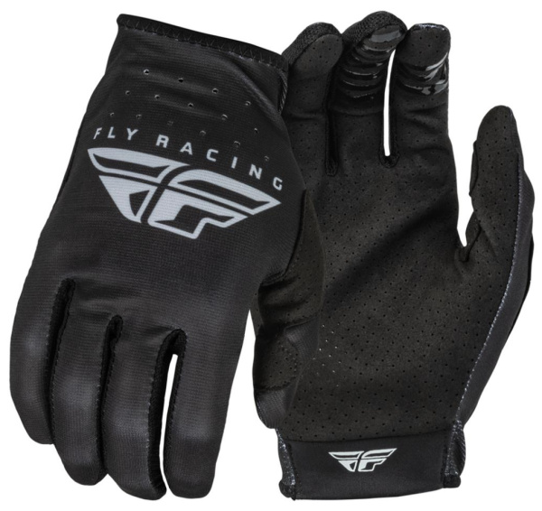 Fly Racing Lite Black/Grey мотоперчатки
